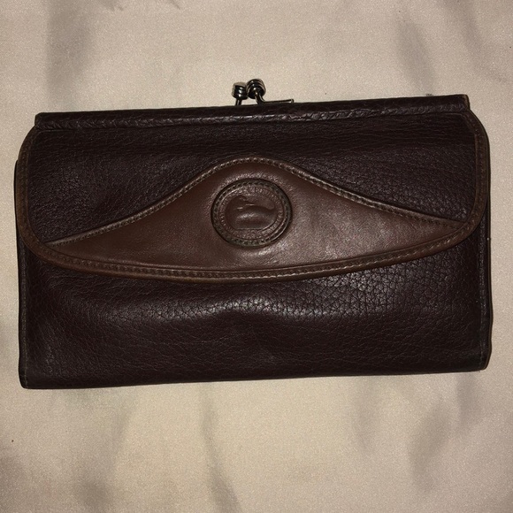 Vintage Dooney and Bourke all leather wallet